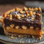 Tarta de Chocolate y Caramelo al Estilo Snickers First Image First Image