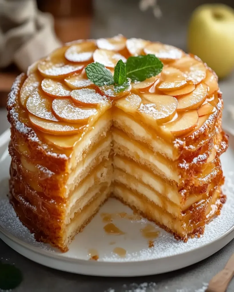 Gâteau ouragan de manzana First Image First Image