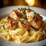 Pollo con Fideos al Mantequilla First Image First Image