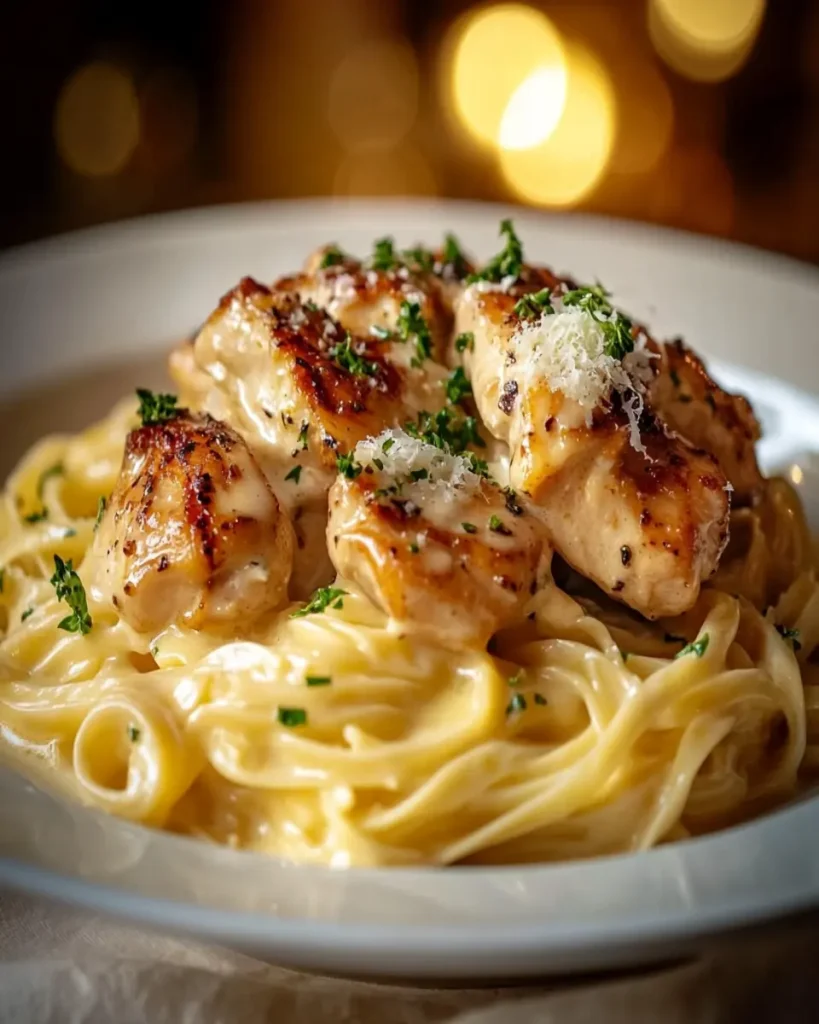 Pollo con Fideos al Mantequilla First Image First Image