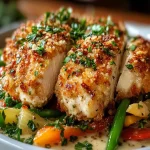 Pollo Jugoso al Ajo y Parmesano First Image First Image
