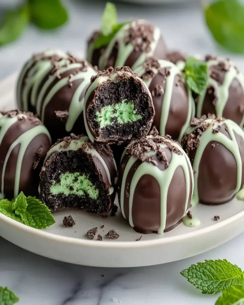 Trufas de Menta y Oreo First Image First Image