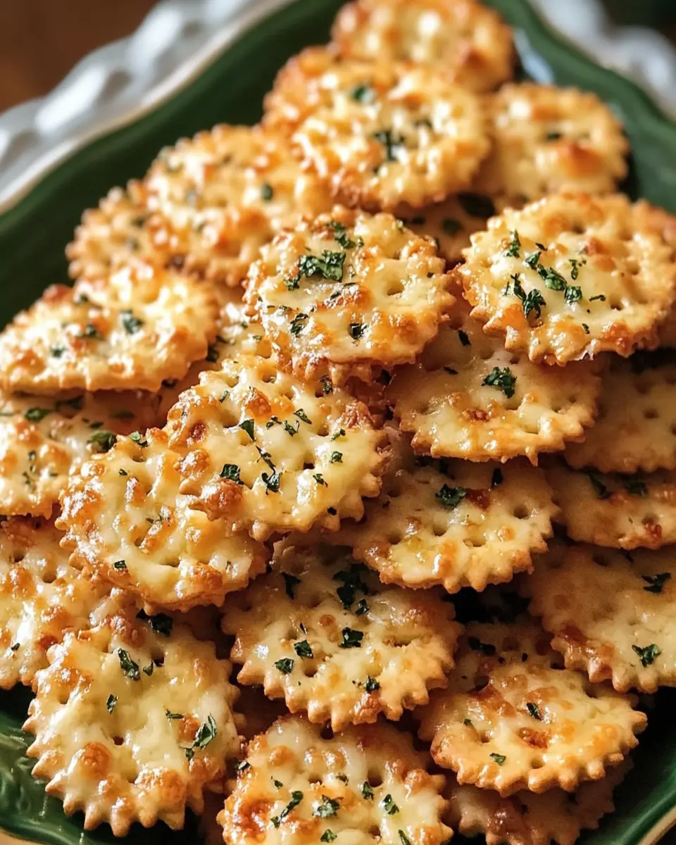 Bocados de Queso y Ajo con Galletas Ritz First Image First Image