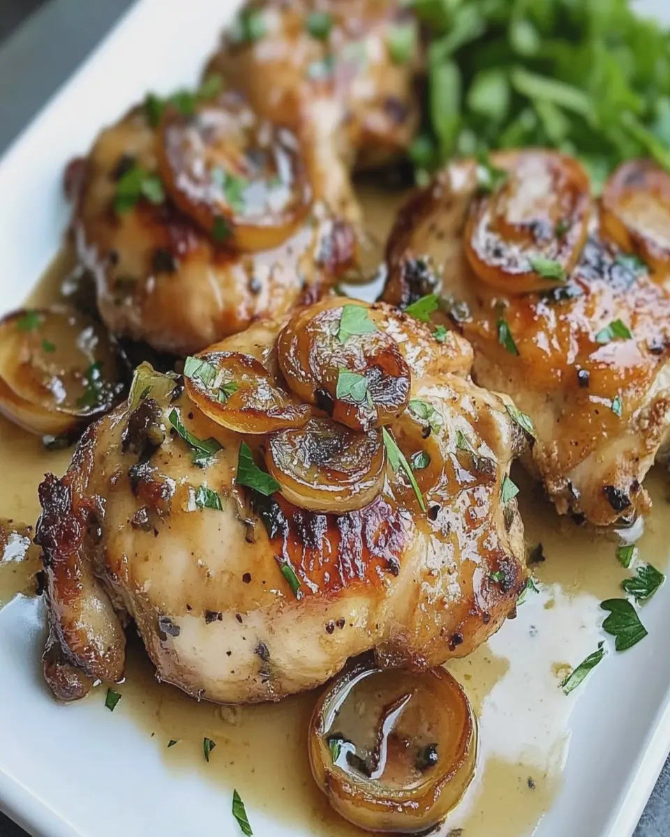 Pollo al Limón y Chalotas First Image First Image