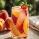 Limonada Refrescante de Durazno y Fresa First Image First Image