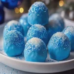 Trufas Navideñas Azules First Image First Image