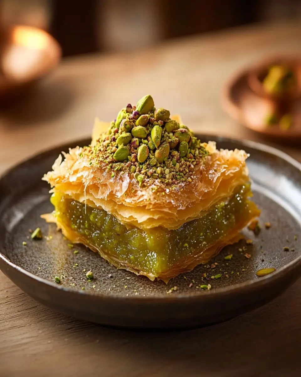Kunafa de Crema de Pistacho First Image First Image