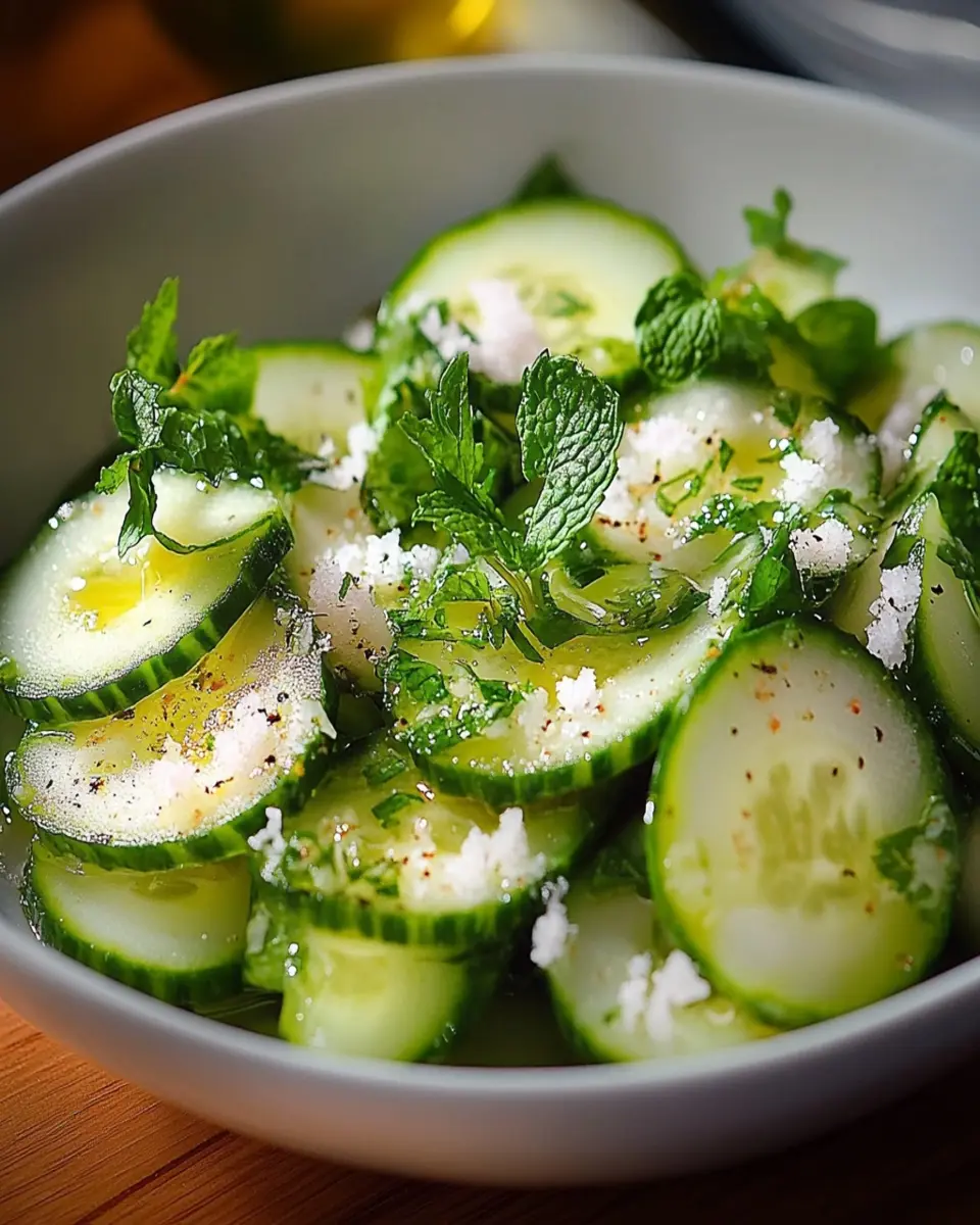 Ensalada Fresca de Pepino First Image First Image