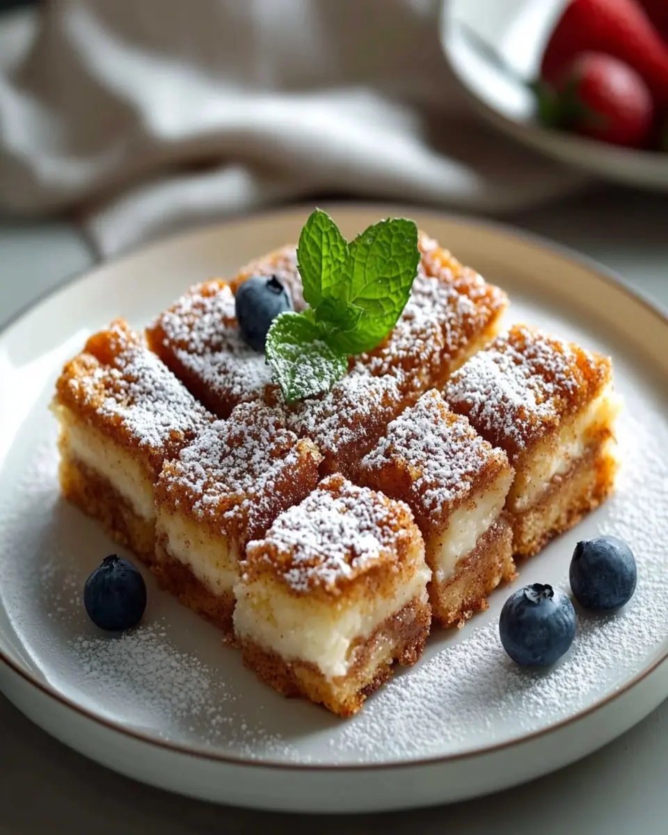Cuadrados de Desayuno con Canela que Encantan First Image First Image