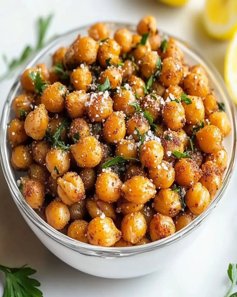 Garbanzos Crujientes al Horno First Image First Image