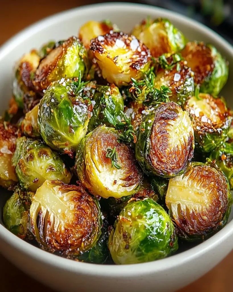 Brotes de Bruselas Crujientes al Horno First Image First Image
