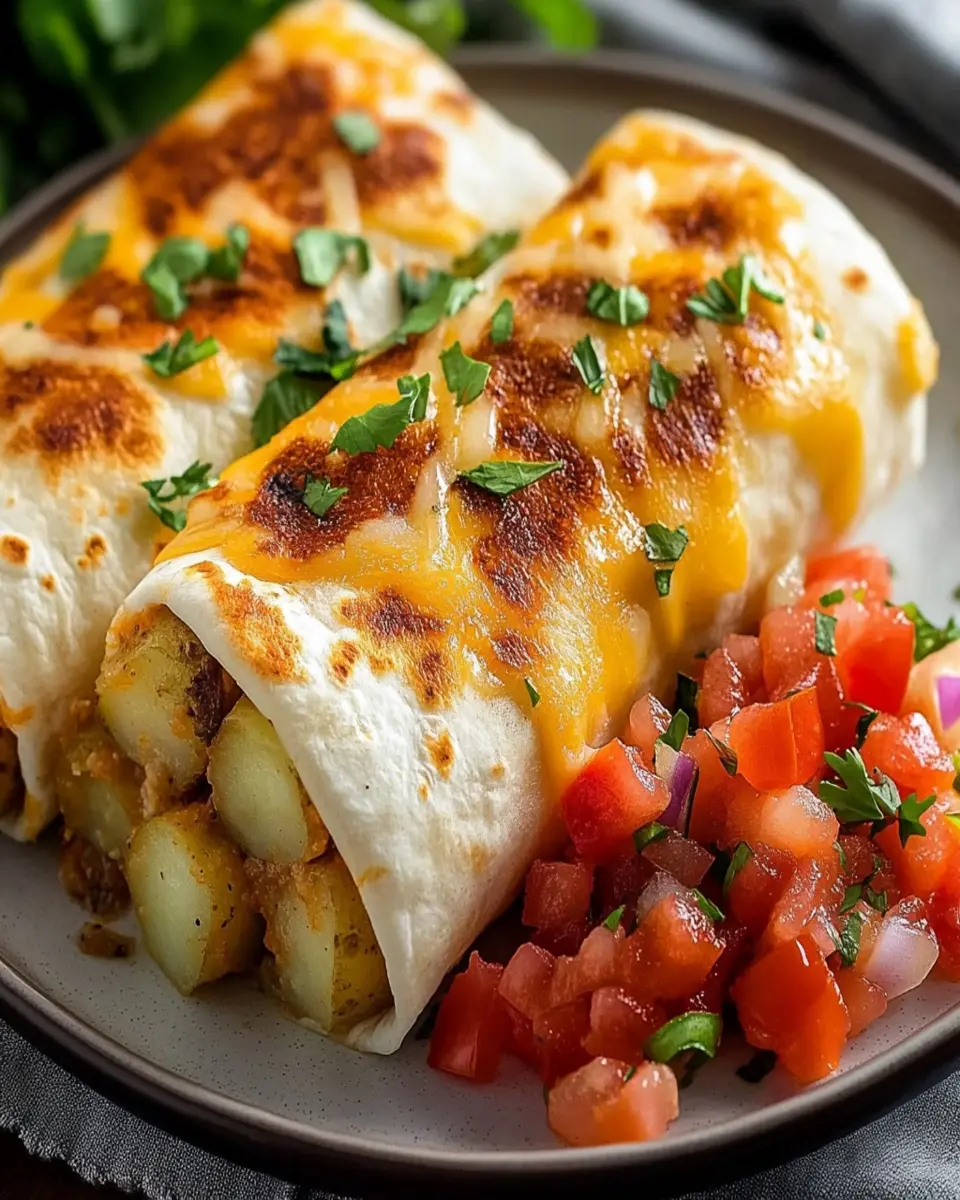 Burritos de Papas con Queso para el Máximo Confort First Image First Image
