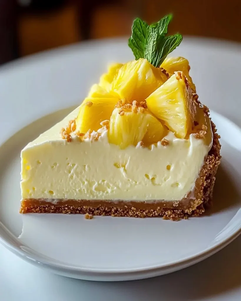 Tarta de Queso con Crema de Piña First Image First Image