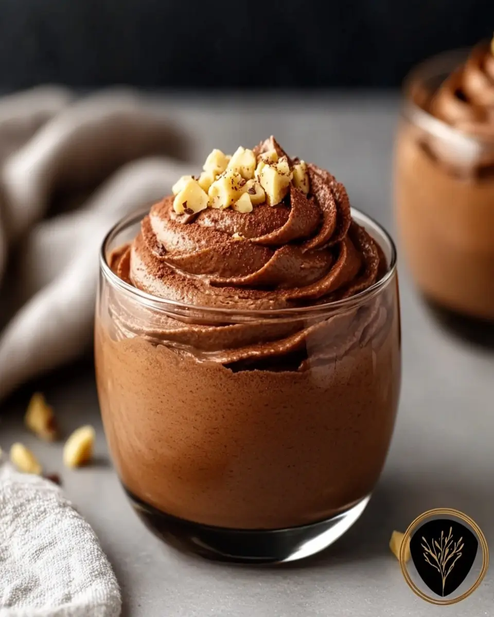 Mousse de Chocolate y Mantequilla de Maní Keto First Image First Image