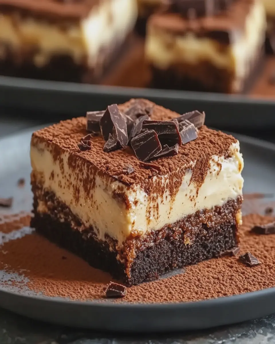 Brownies de Tiramisu First Image First Image