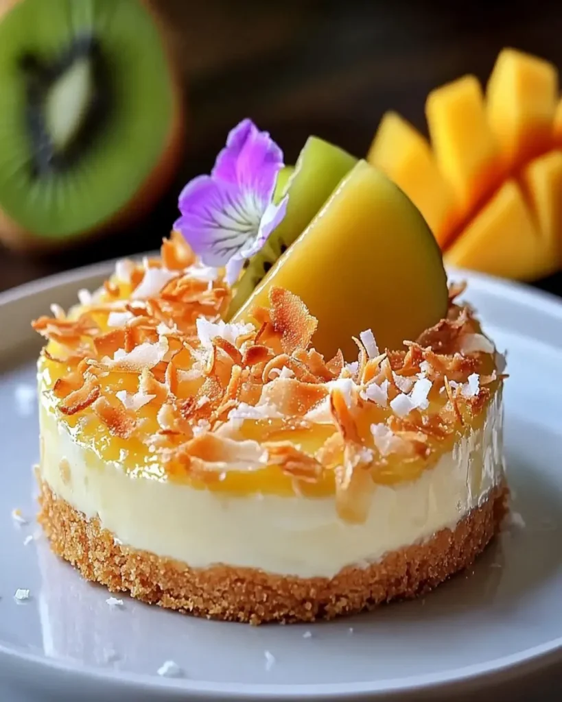 Tarta Paradisíaca de Crema de Coco First Image First Image