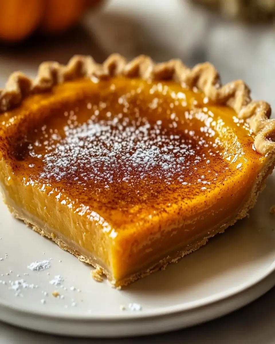 Tarta de Calabaza Brûlée First Image First Image