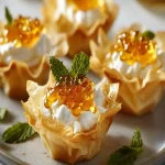 Copa de Ricotta con Miel en Masa Phyllo First Image First Image
