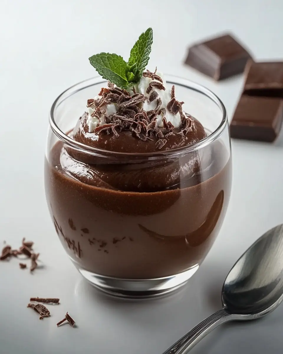 Mousse de Chocolate Negro First Image First Image