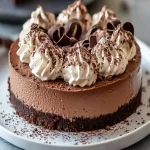 Cheesecake de Chocolate Keto Sin Horno First Image First Image