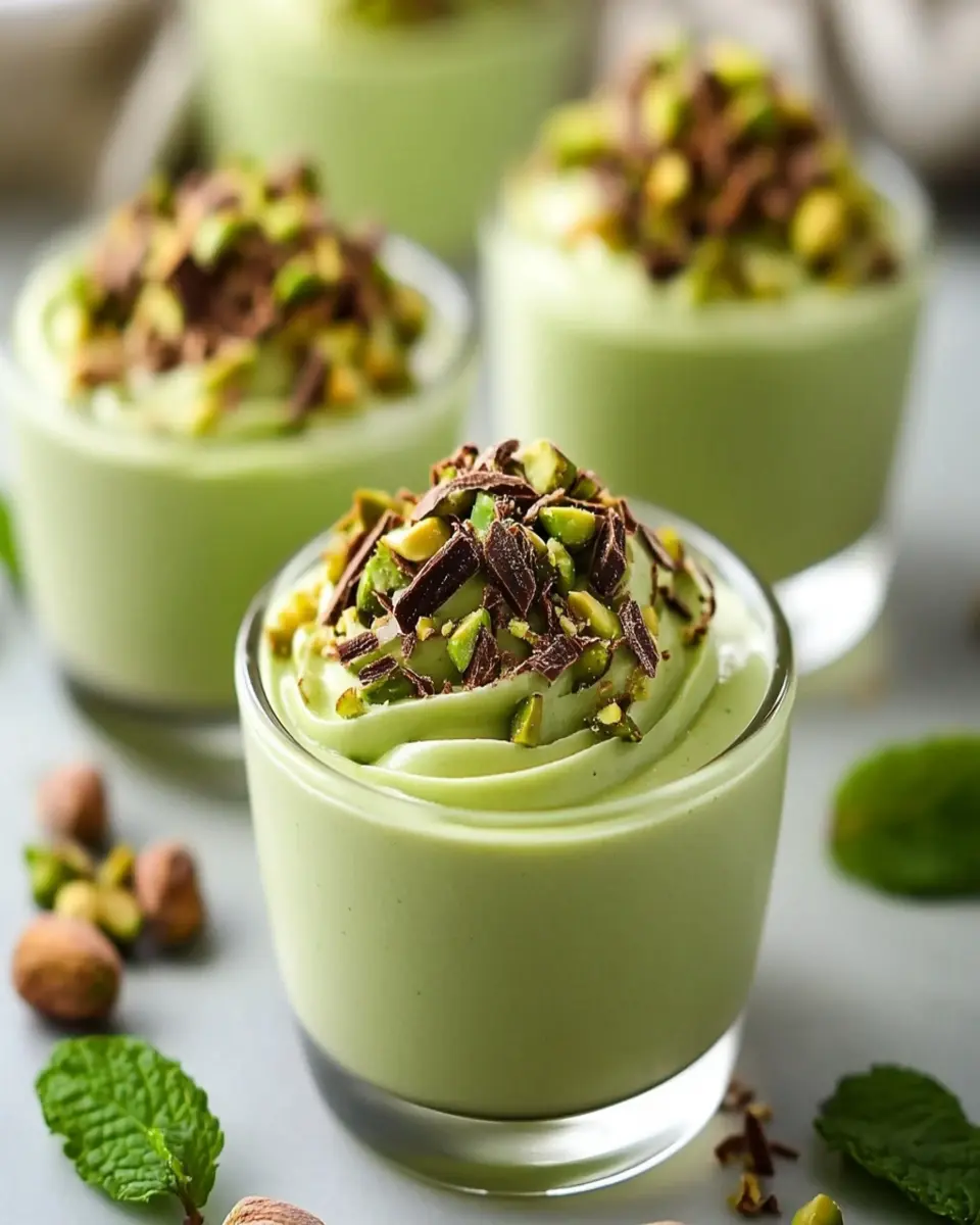 Copas de Mousse de Pistacho para una Escapada Dulce First Image First Image