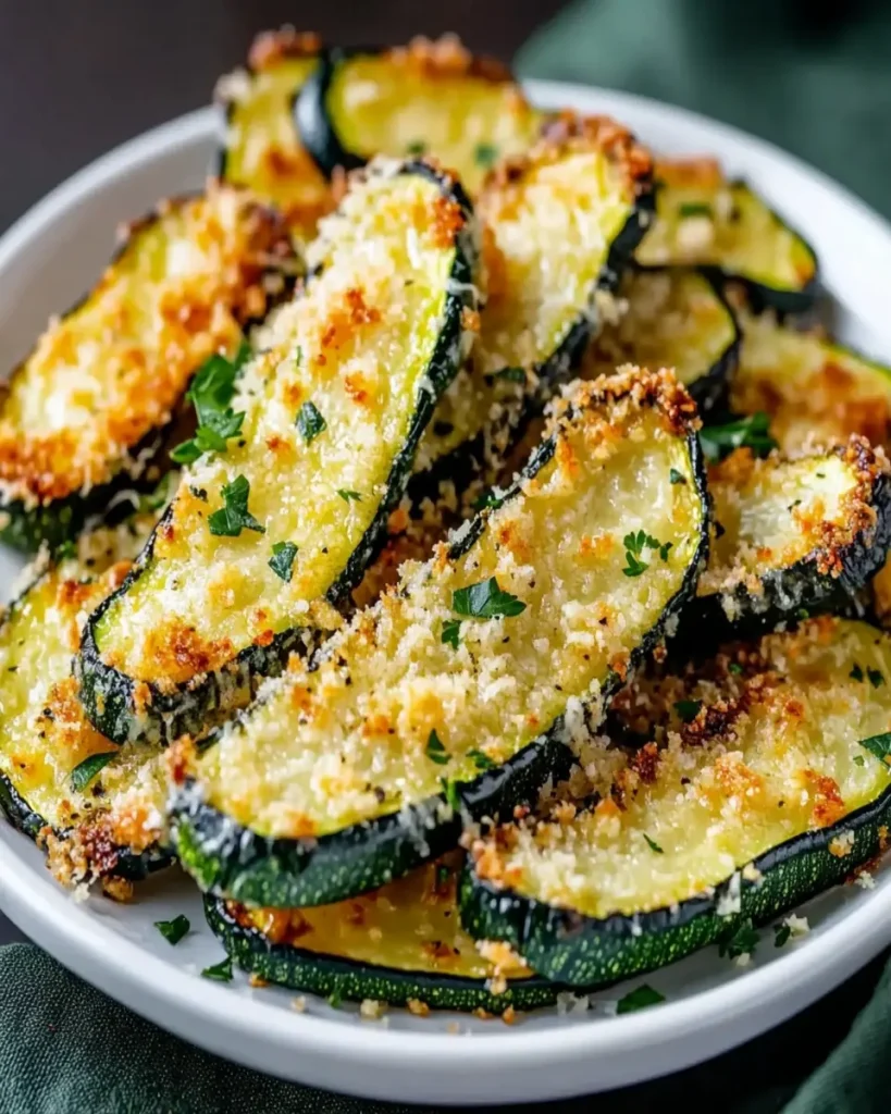 Zucchini Crujiente al Horno con Parmesano First Image First Image