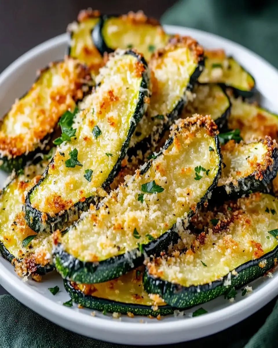 Zucchini Crujiente al Horno con Parmesano First Image First Image