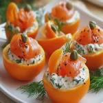 Clementinas Rellenas de Salmón Ahumado First Image First Image