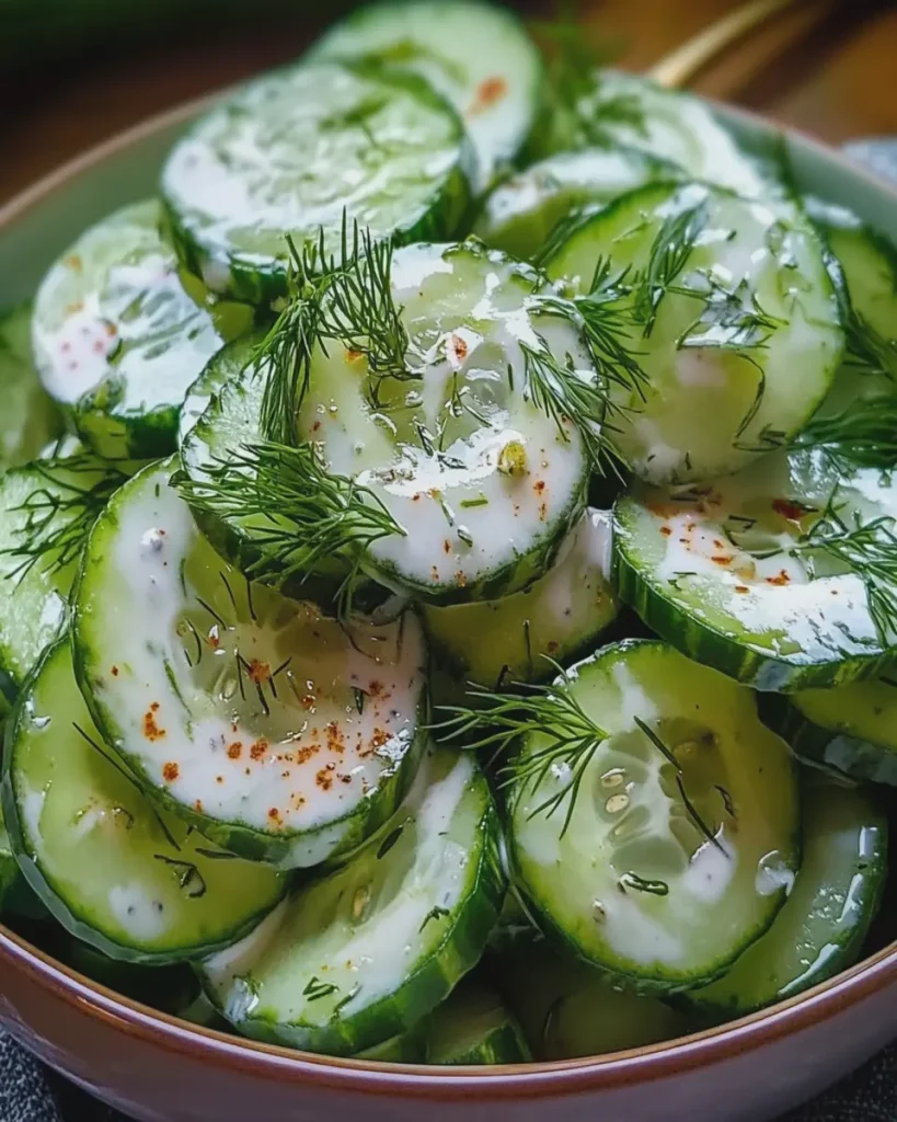 Ensalada Alemana de Pepino First Image First Image
