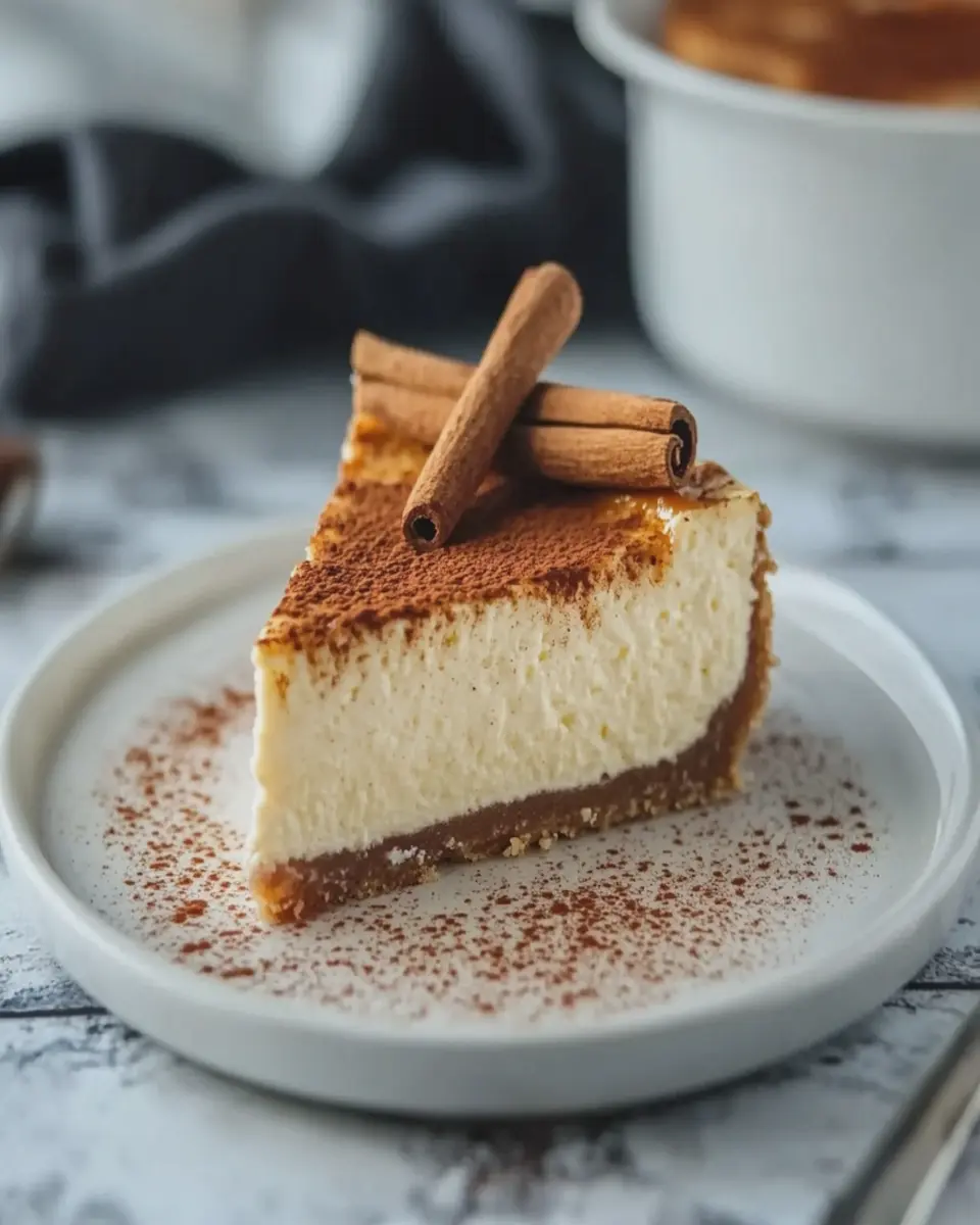 Cheesecake de Horchata y Canela Suave First Image First Image
