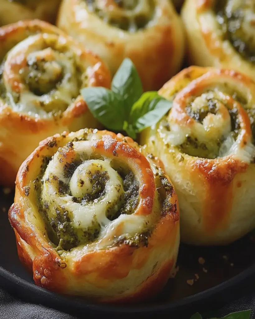 Rollos de Pesto y Queso First Image First Image