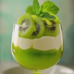 Parfait de Gelatina de Kiwi y Crema First Image First Image