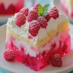 Pastel de Gelatina de Frambuesa First Image First Image
