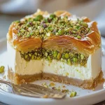Cheesecake de Baklava y Pistacho First Image First Image
