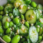Ensalada Crujiente de Pepino y Edamame First Image First Image