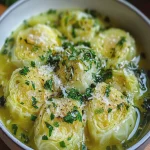 Repollo Herbáceo en Caldo de Parmesano First Image First Image