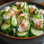 Ensalada Refrescante de Pepino al Estilo California Roll First Image First Image