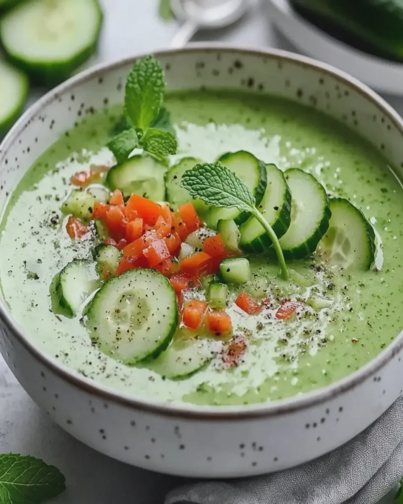 Gazpacho Fresco de Pepino First Image First Image