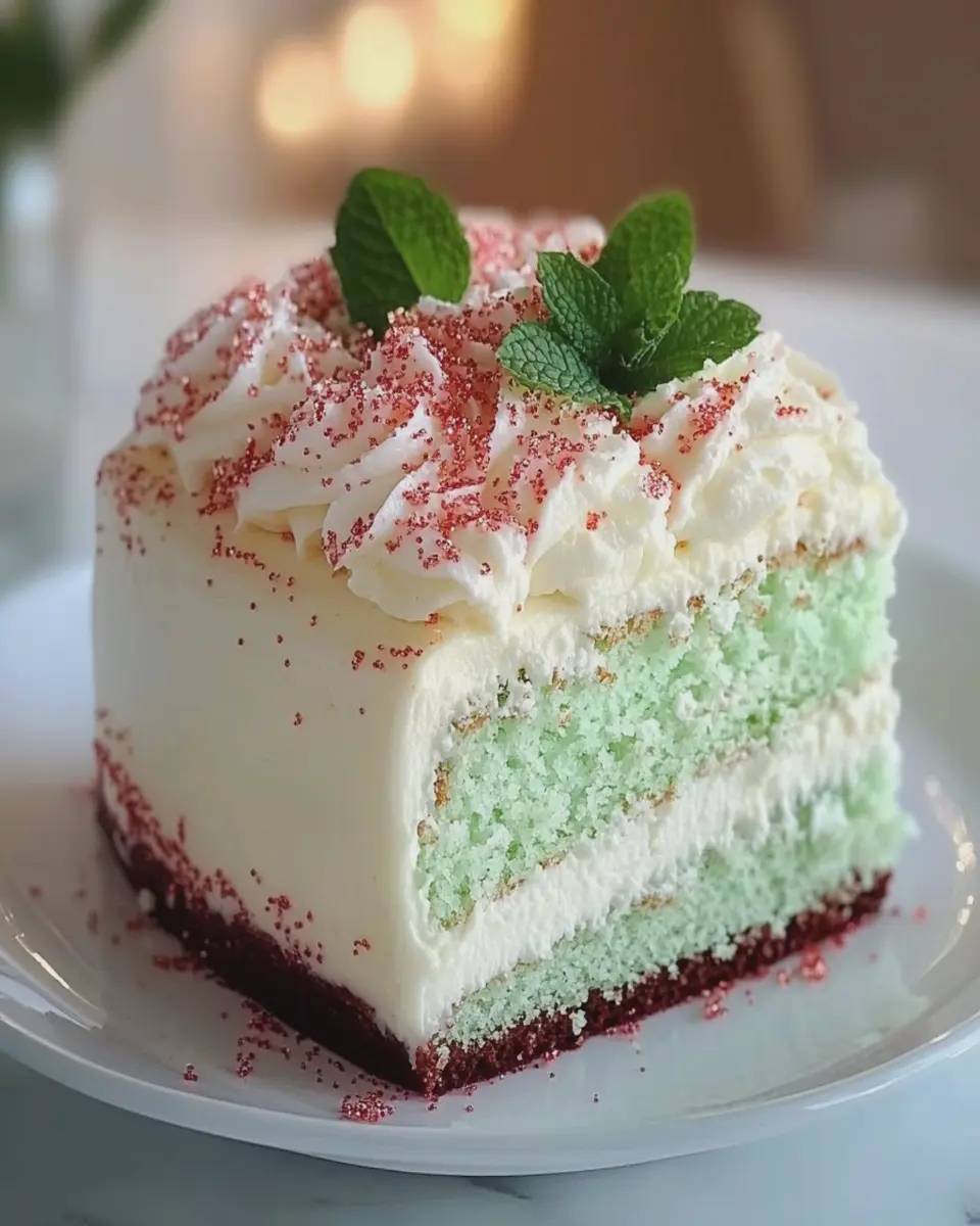 Pastel de Menta Refrescante First Image First Image
