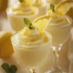 Copas de crema de limón First Image First Image