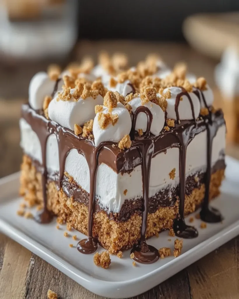 Pastel de S’mores al Fuego First Image First Image