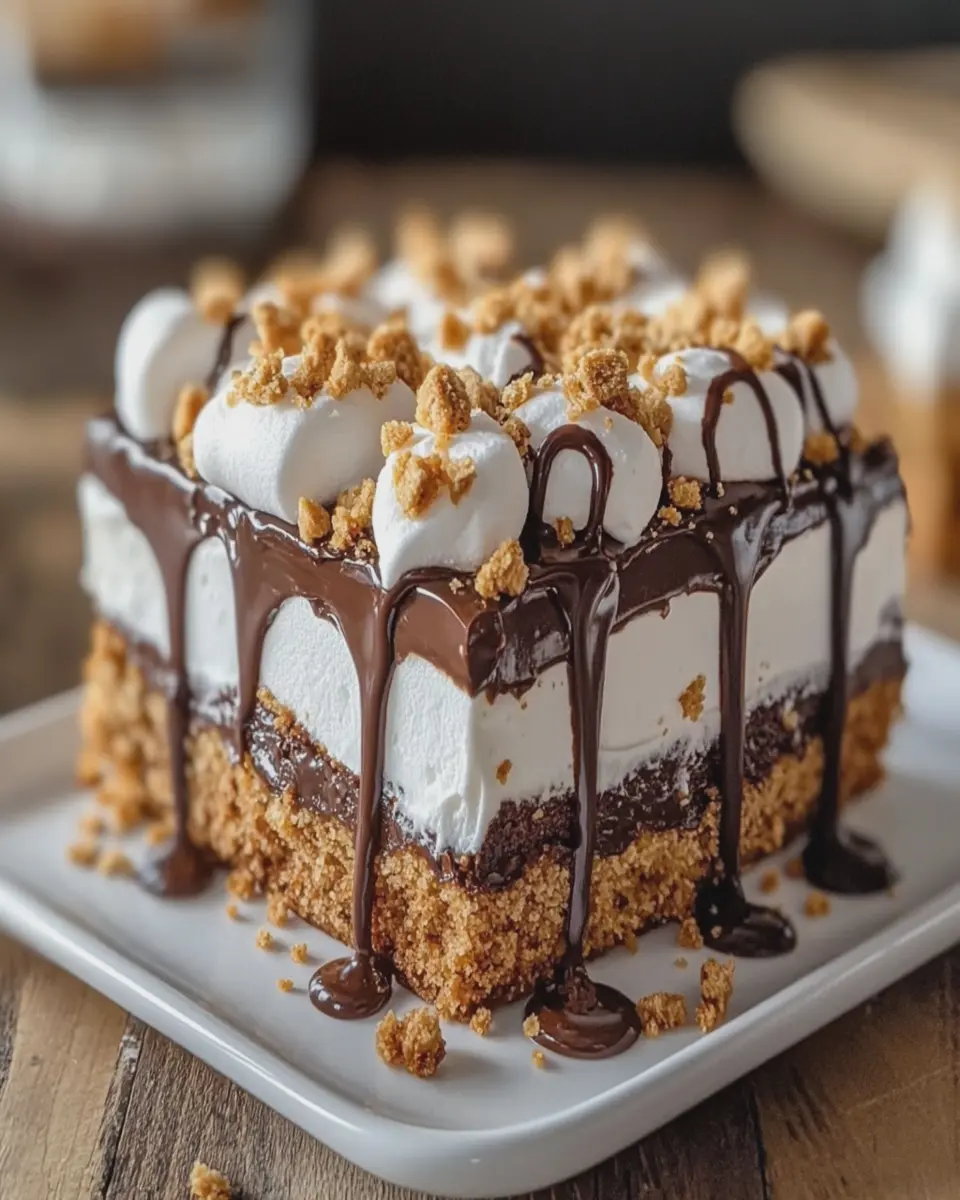 Pastel de S’mores al Fuego First Image First Image