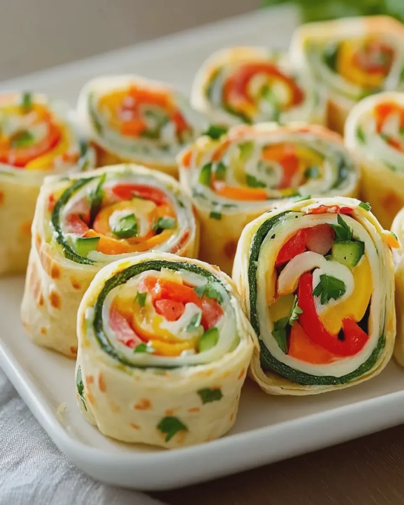 Rollitos de Tortilla Vegetales First Image First Image