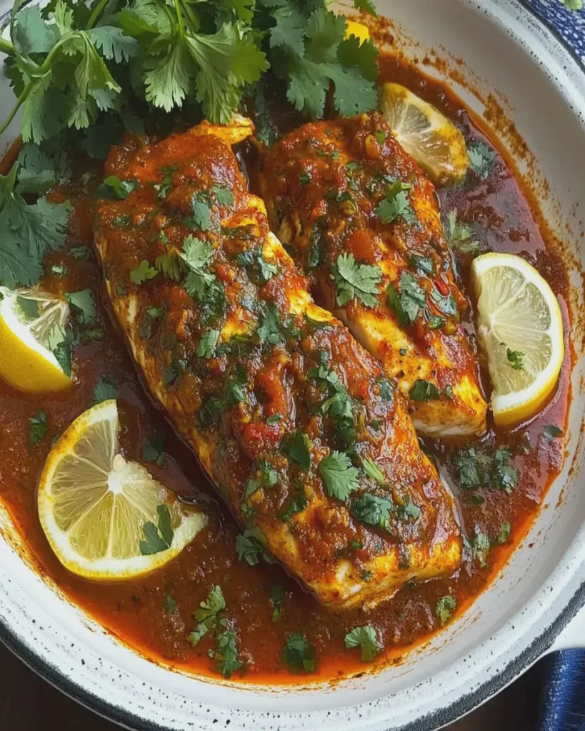 Pescado Marroquí Picante en Salsa Rica First Image First Image