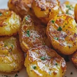Papas Aplastadas al Ajo: Ultra Crujientes First Image First Image