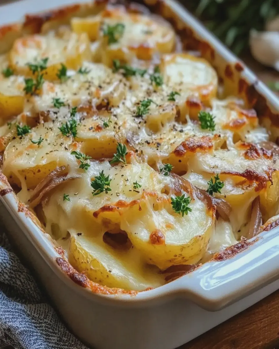 Gratin de Cebolla Francesa y Patatas First Image First Image