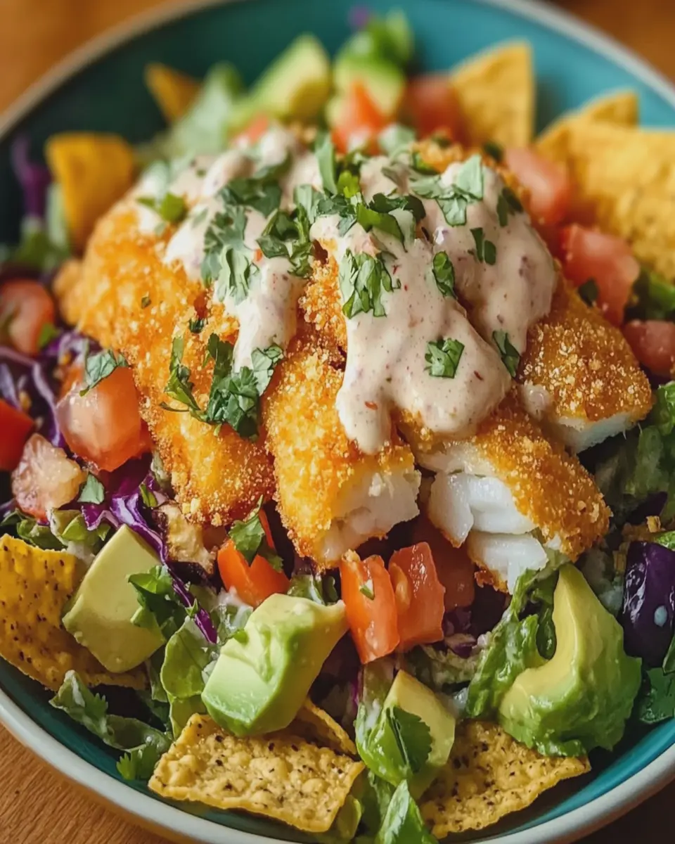Tazones de Tacos de Pescado Crujiente First Image First Image