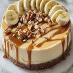 Tarta de Queso de Plátano Caramelizado con Nueces First Image First Image